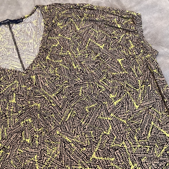 ELOQUII by The Limited Shirt Bat Wing Geometric Print WOMEN’S Size 18 / 20 - Picture 3 of 10